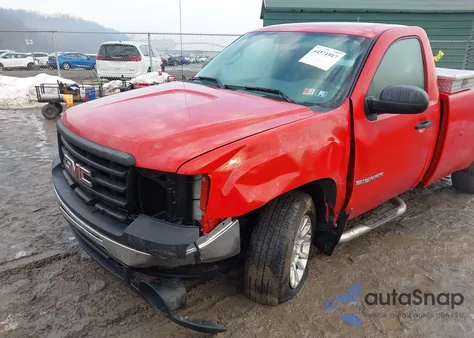 2011 GMC Sierra 1500 Work Truck из США, поврежденный, VIN 1GTN2TEX5BZ262165